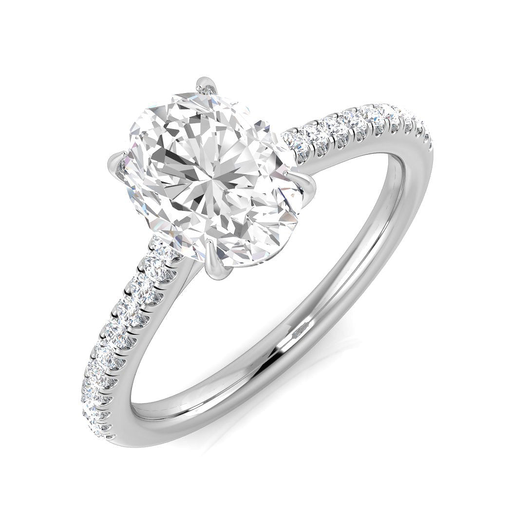 Platinum 1.86ct SI2 Diamond Ring