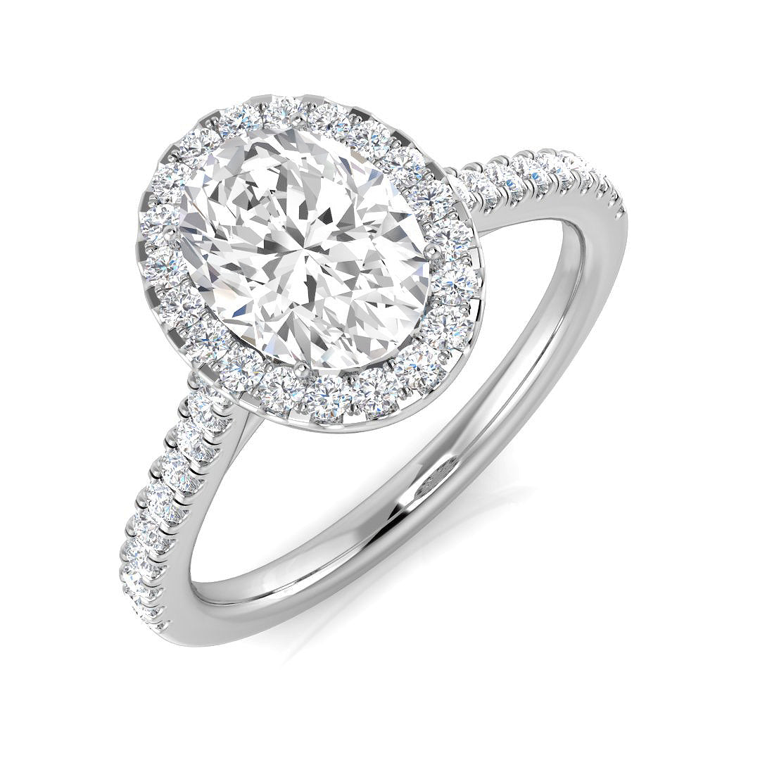 Platinum 1.48ct E SI2 Diamond Ring