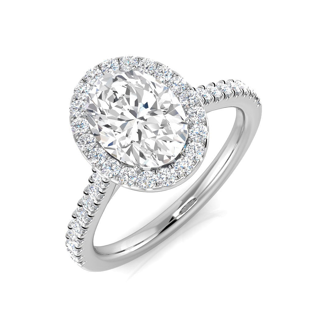 Platinum 1.80ct G SI2 Diamond Ring