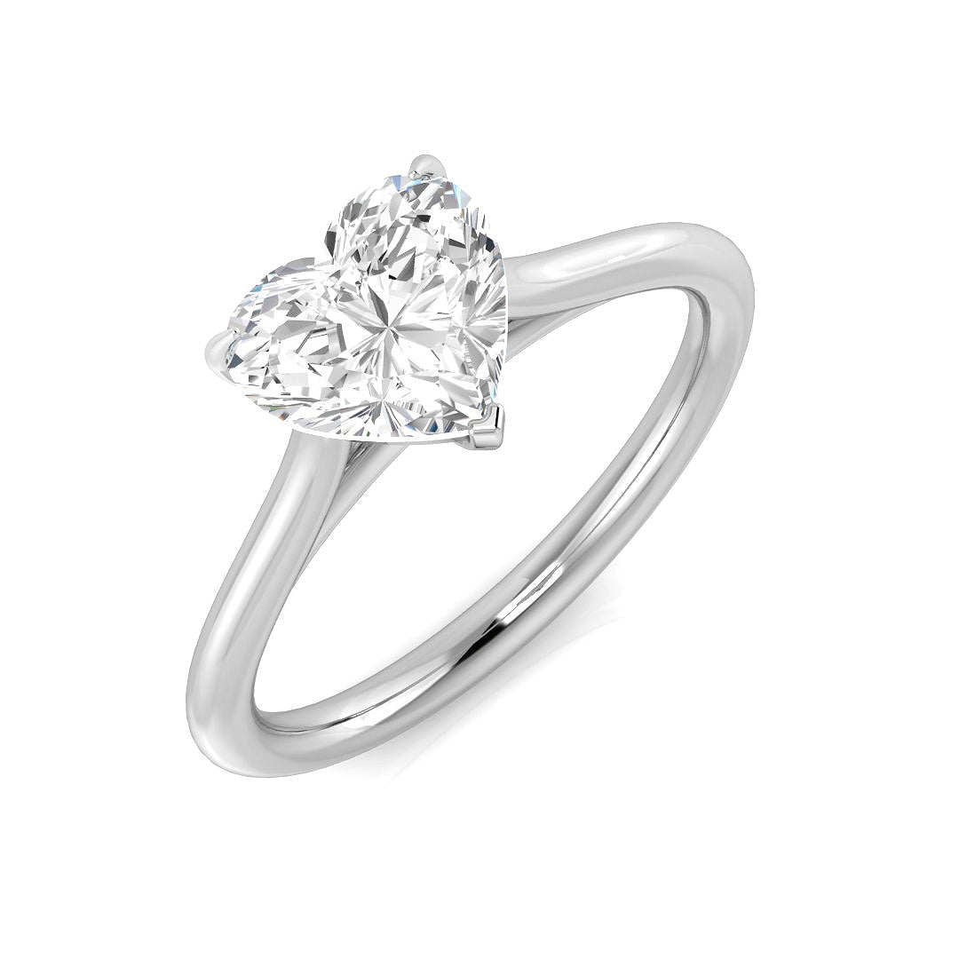 Platinum 1.29ct I SI2 Diamond Ring