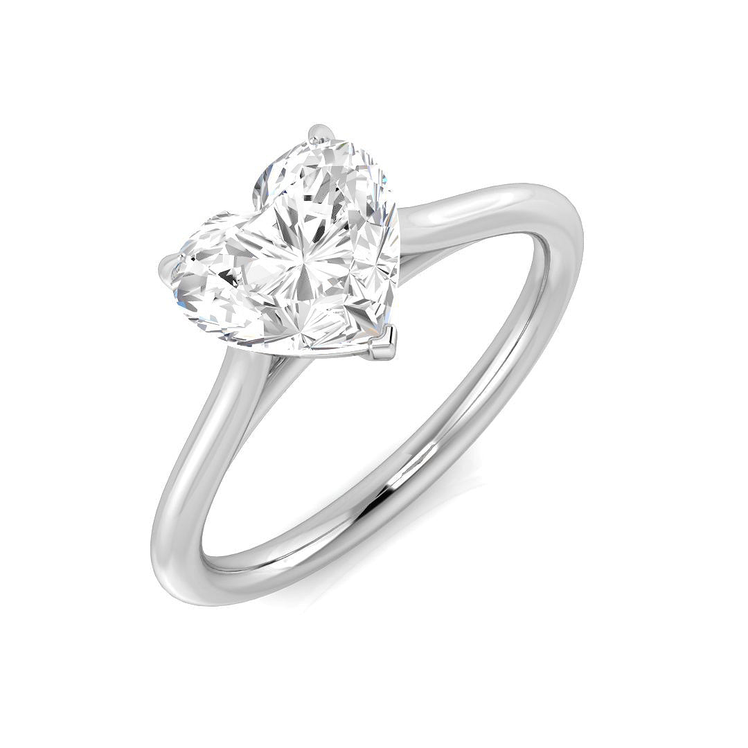 Platinum 1.50ct J SI2 Diamond Ring