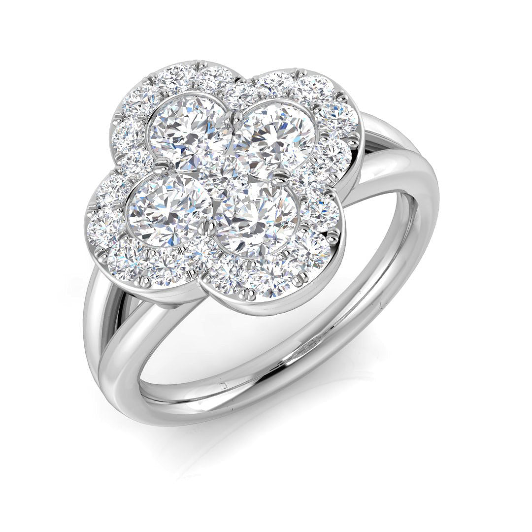 Platinum 1.42ct G SI2 Diamond Ring
