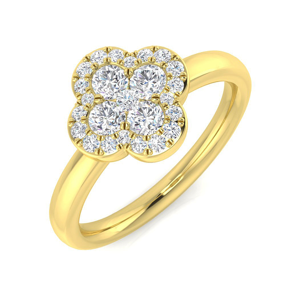 18ct Yellow Gold 0.50ct G SI2 Diamond Ring