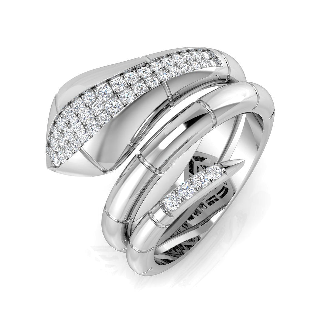 Platinum 0.27ct G SI1 Diamond Ring