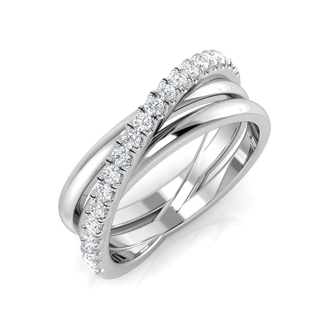 18ct White Gold 0.30ct G SI2 Diamond Ring