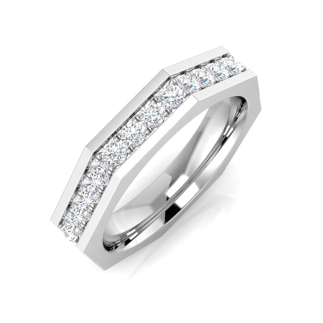 9ct White Gold 0.42ct G SI2 Diamond Ring