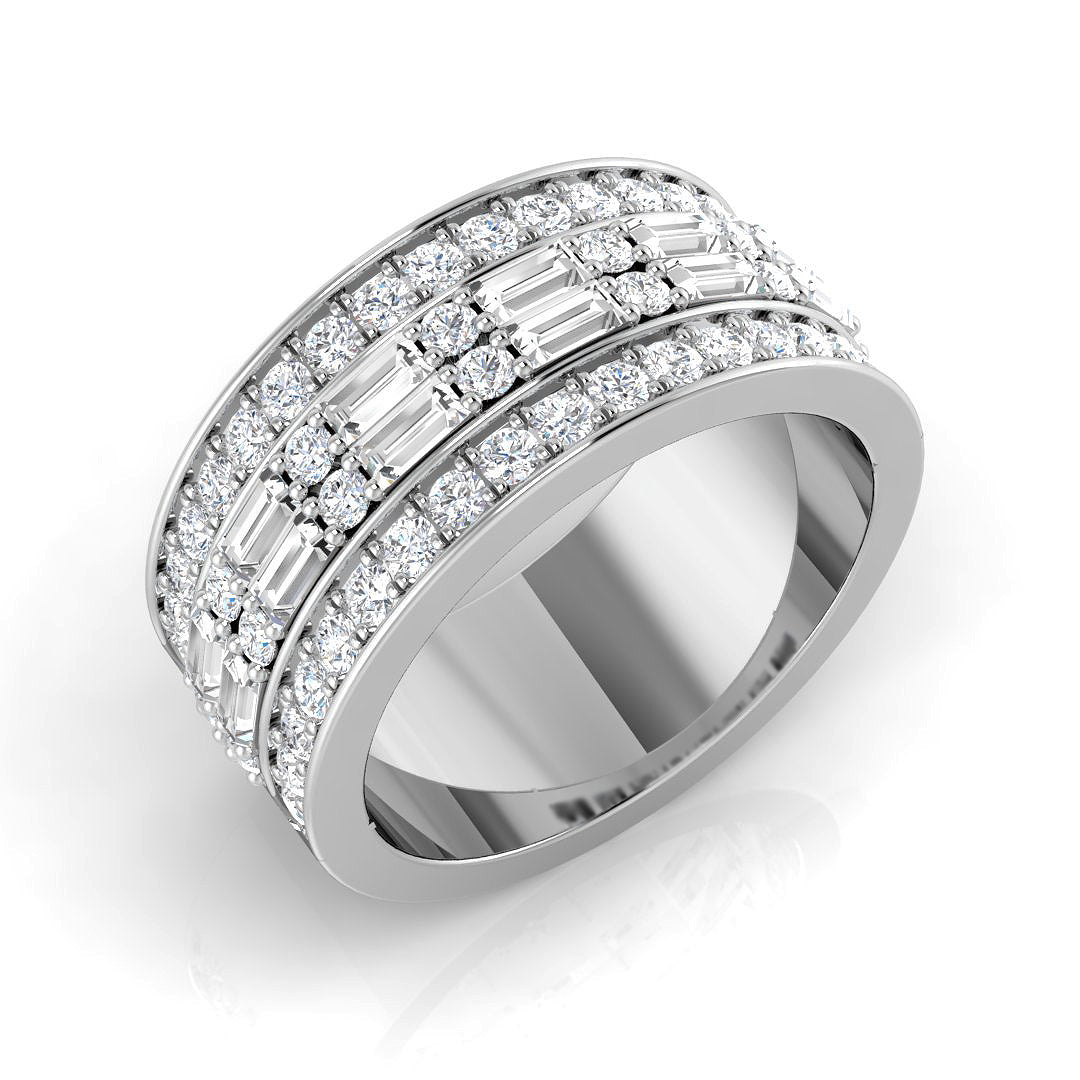 Platinum 1.31ct G SI2 Diamond Ring