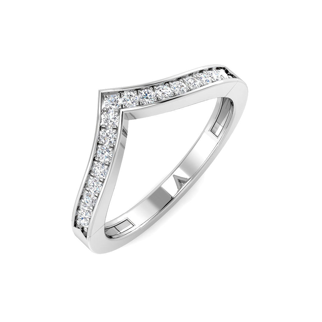 Platinum 0.15ct Laboratory Grown CVD Ring