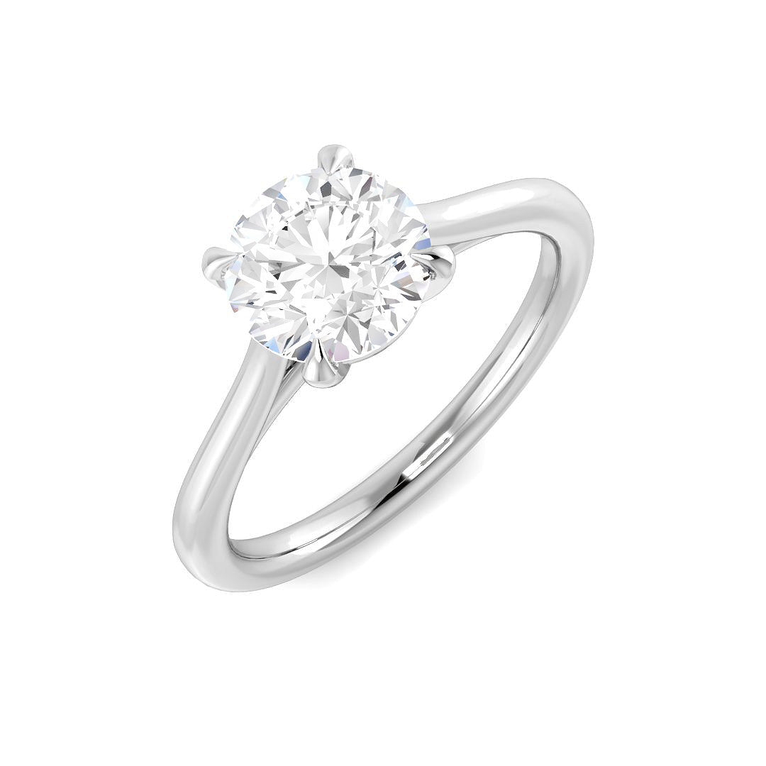 Platinum 1.58ct G I1 Diamond Ring