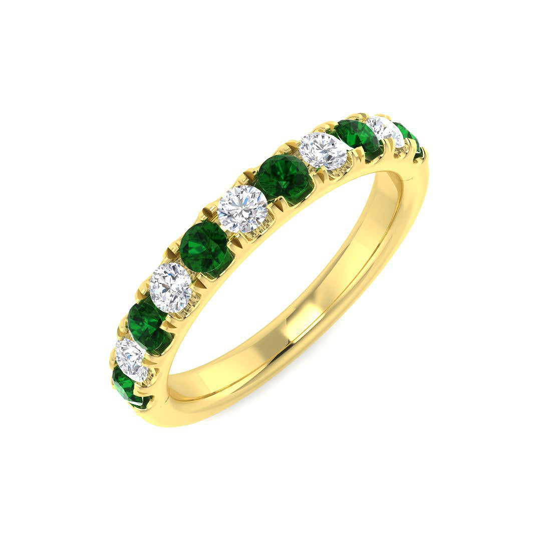 9ct Yellow Gold 0.70ct G SI2 Diamond Ring
