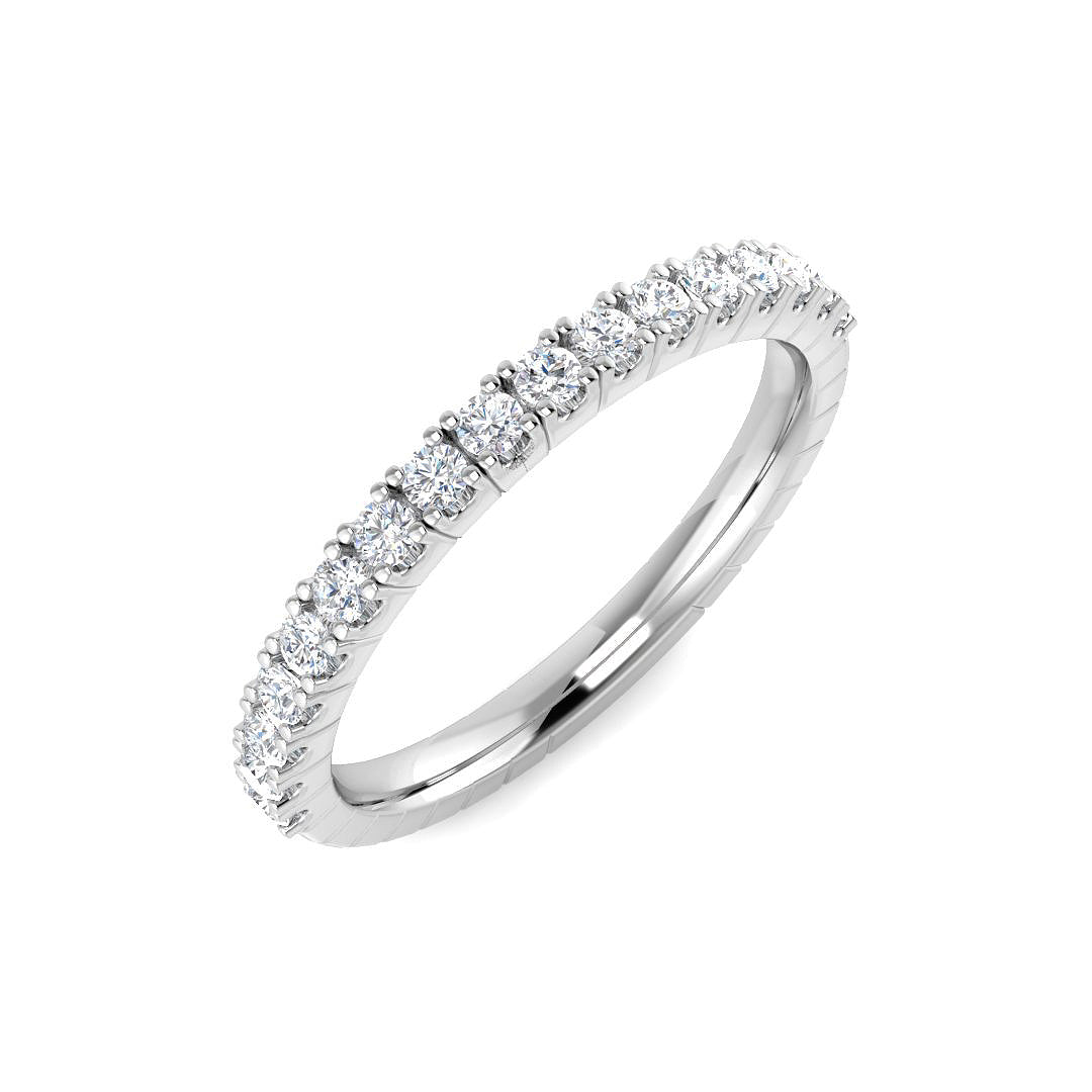 9ct White Gold 0.32ct G SI2 Diamond Ring