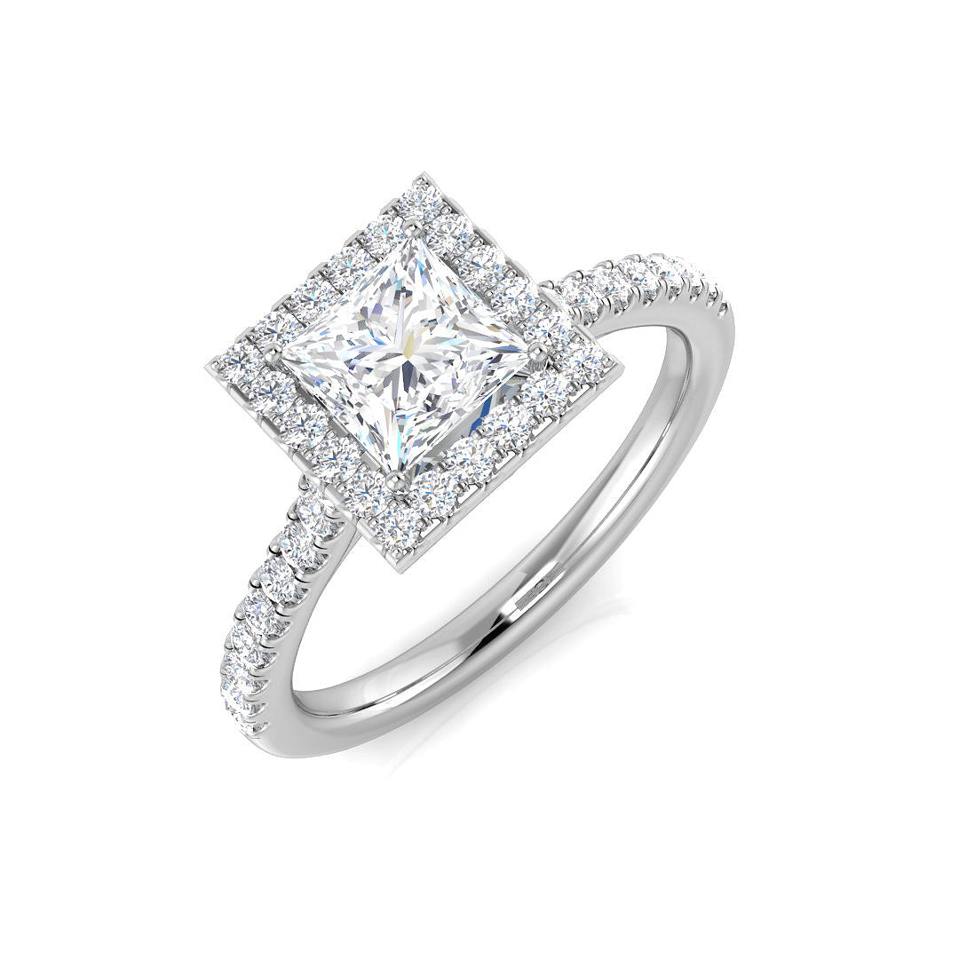 Platinum 1.38ct I2 Diamond Ring
