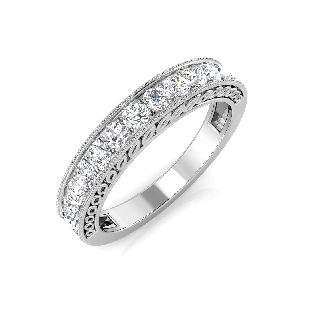 18ct White Gold 0.50ct G SI1 Diamond Ring