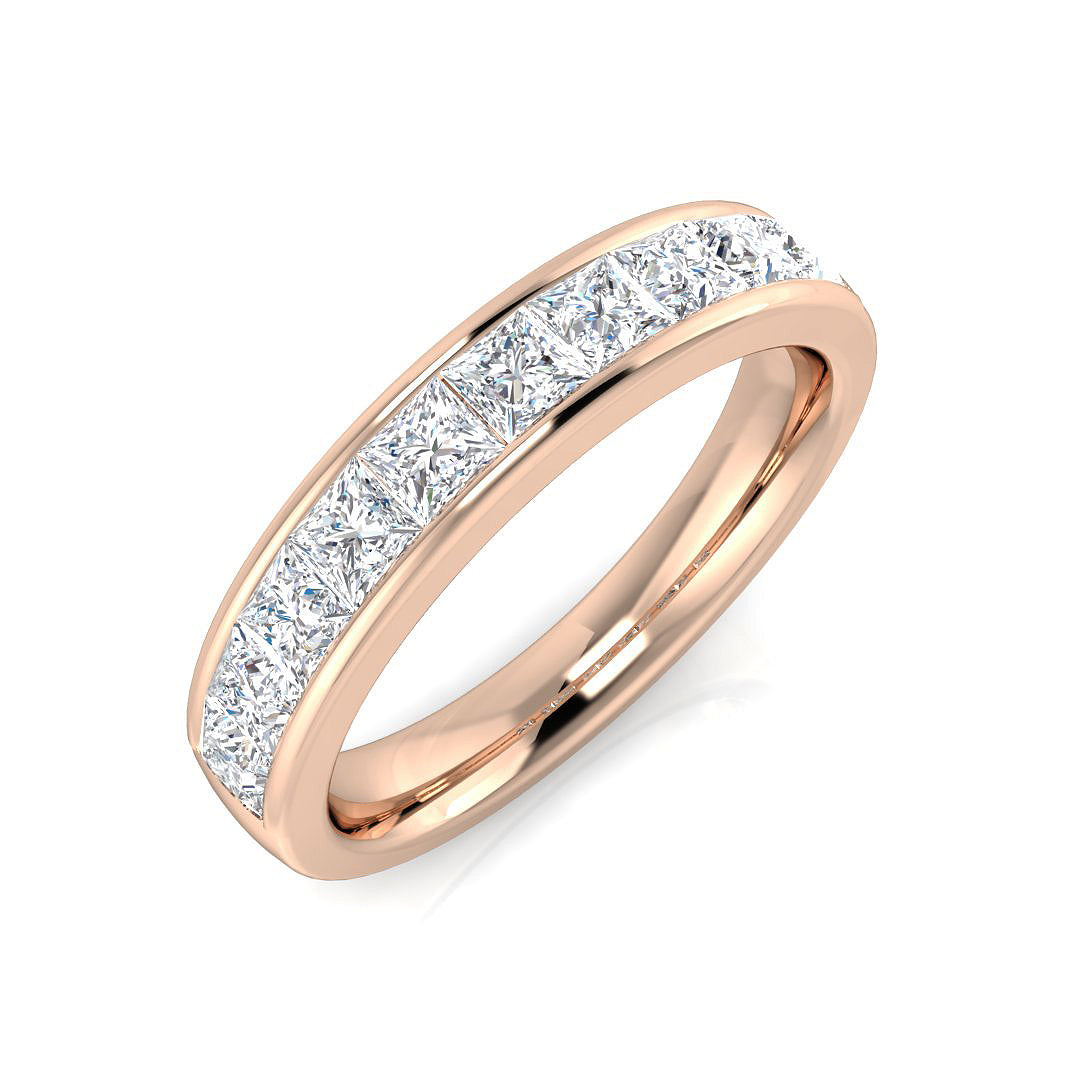 18ct Rose Gold 1.00ct G SI1 Diamond Ring
