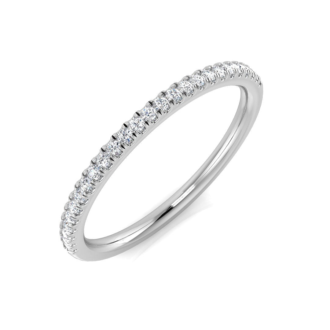 Platinum 0.10ct G SI1 Diamond Ring