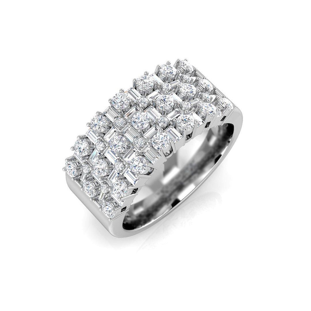 9ct White Gold 1.54ct G SI2 Diamond Ring
