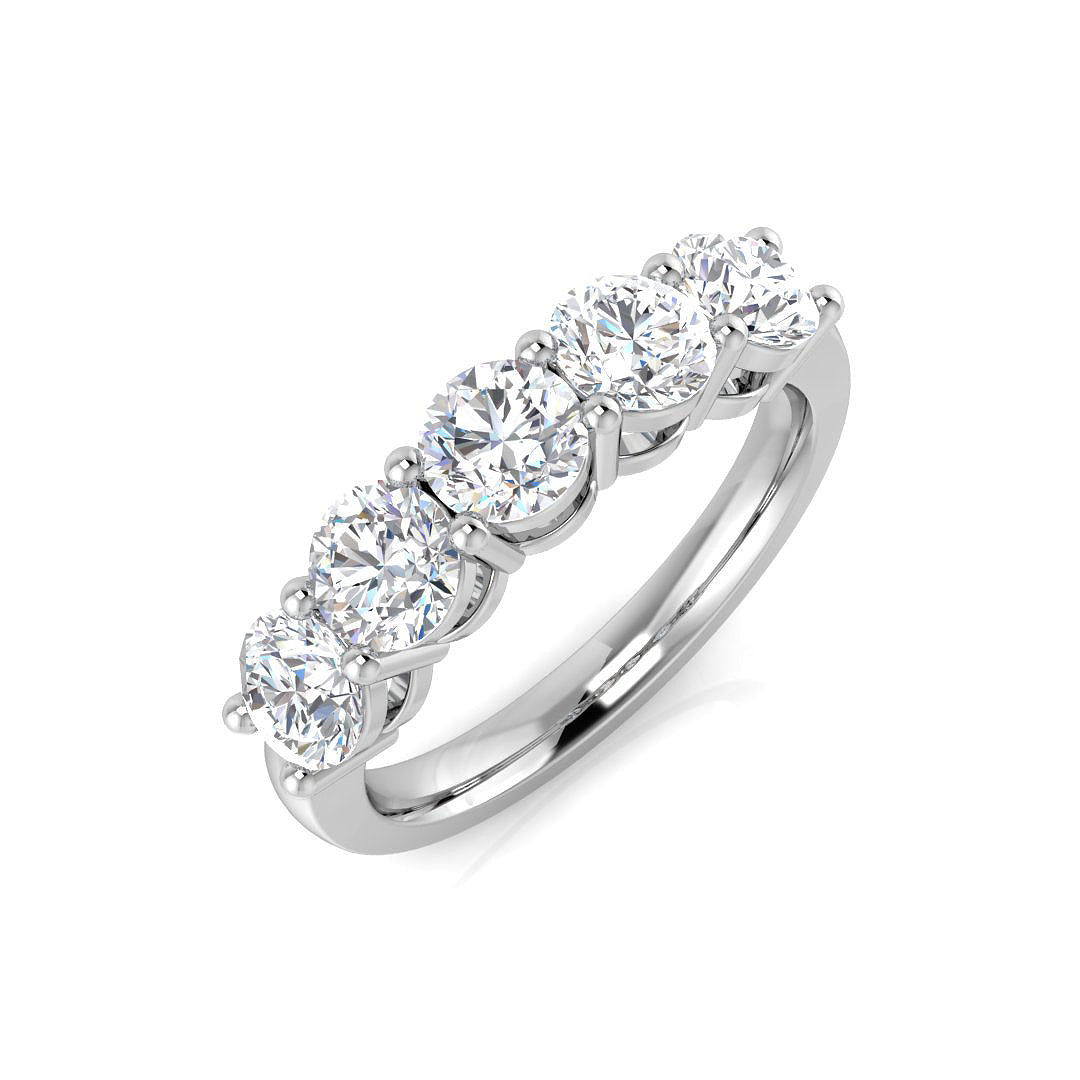 9ct White Gold 2.01ct Laboratory Grown CVD Ring