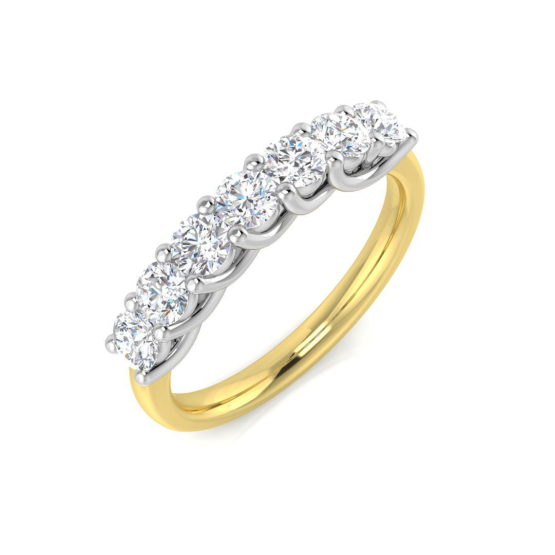 9ct Yellow Gold 0.76ct Laboratory Grown CVD Ring