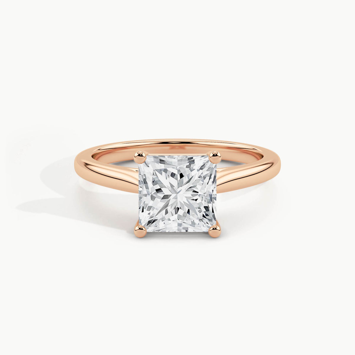 Rose Gold, Princess, down view