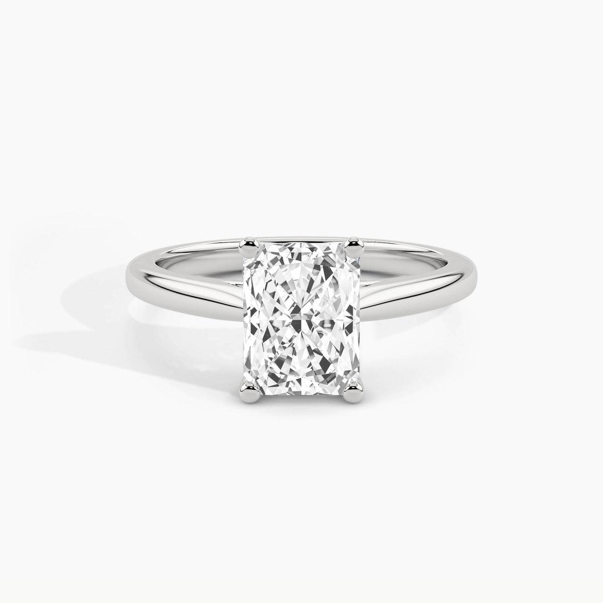 950 Platinum, Radiant, down view