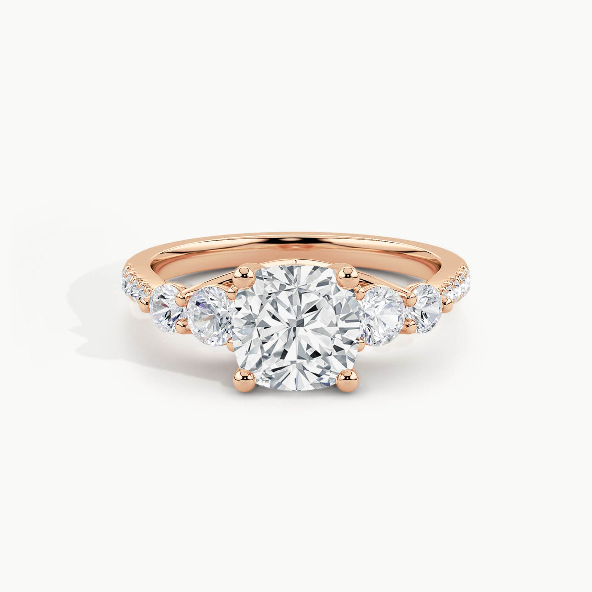 Rose Gold, Cushion, down view