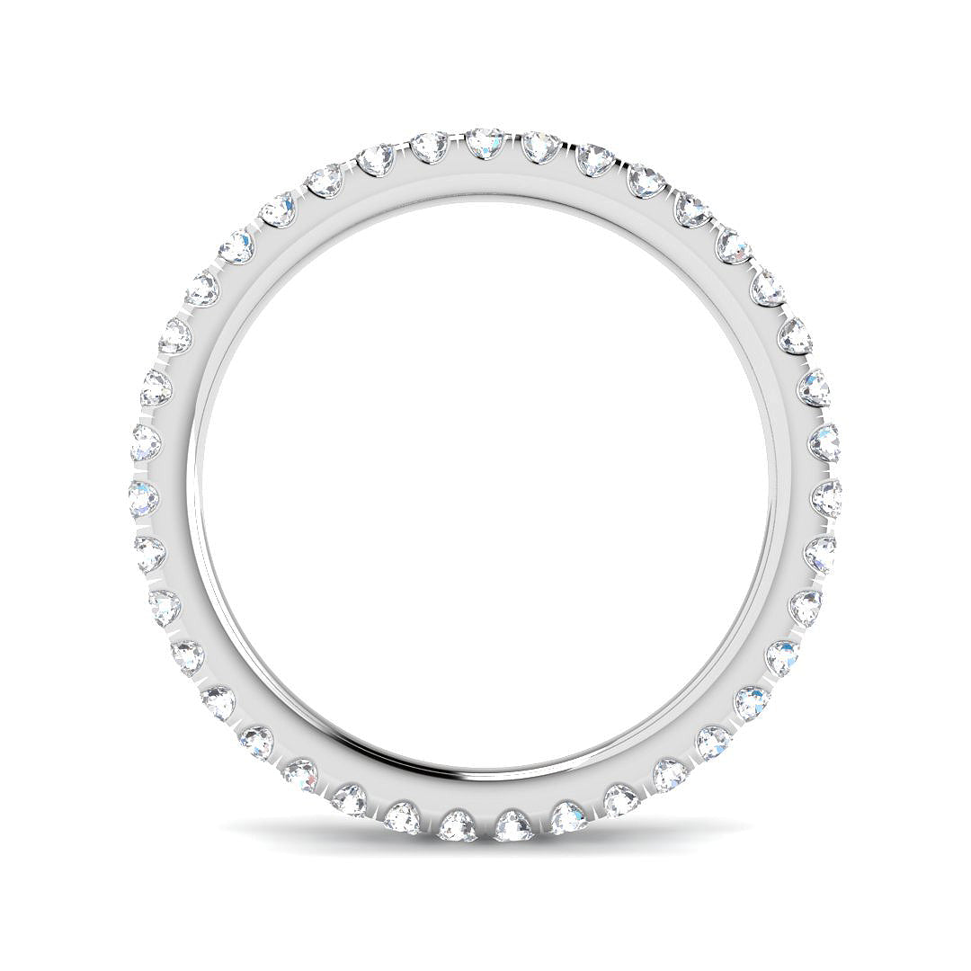 9ct White Gold 0.52ct Laboratory Grown CVD Ring