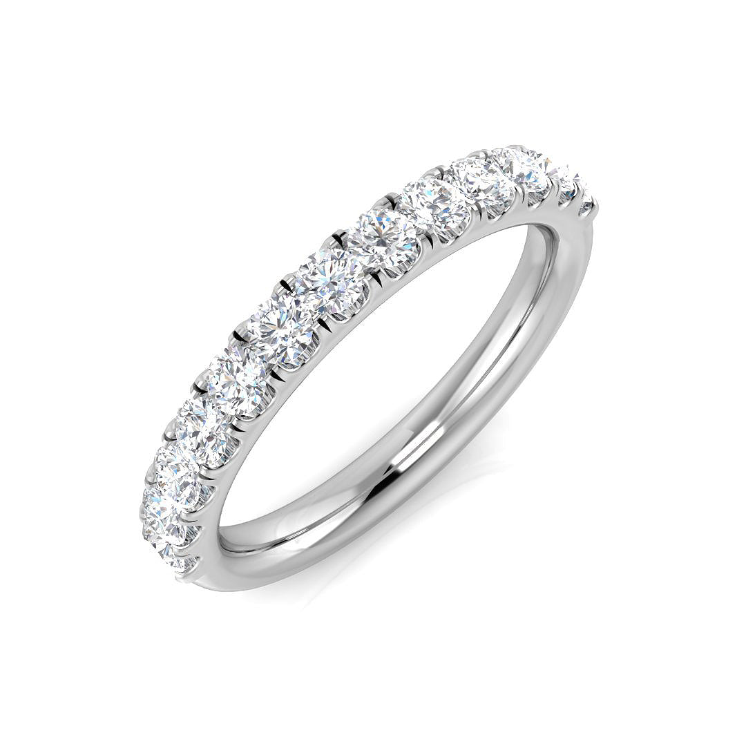 9ct White Gold 0.49ct Laboratory Grown CVD Ring