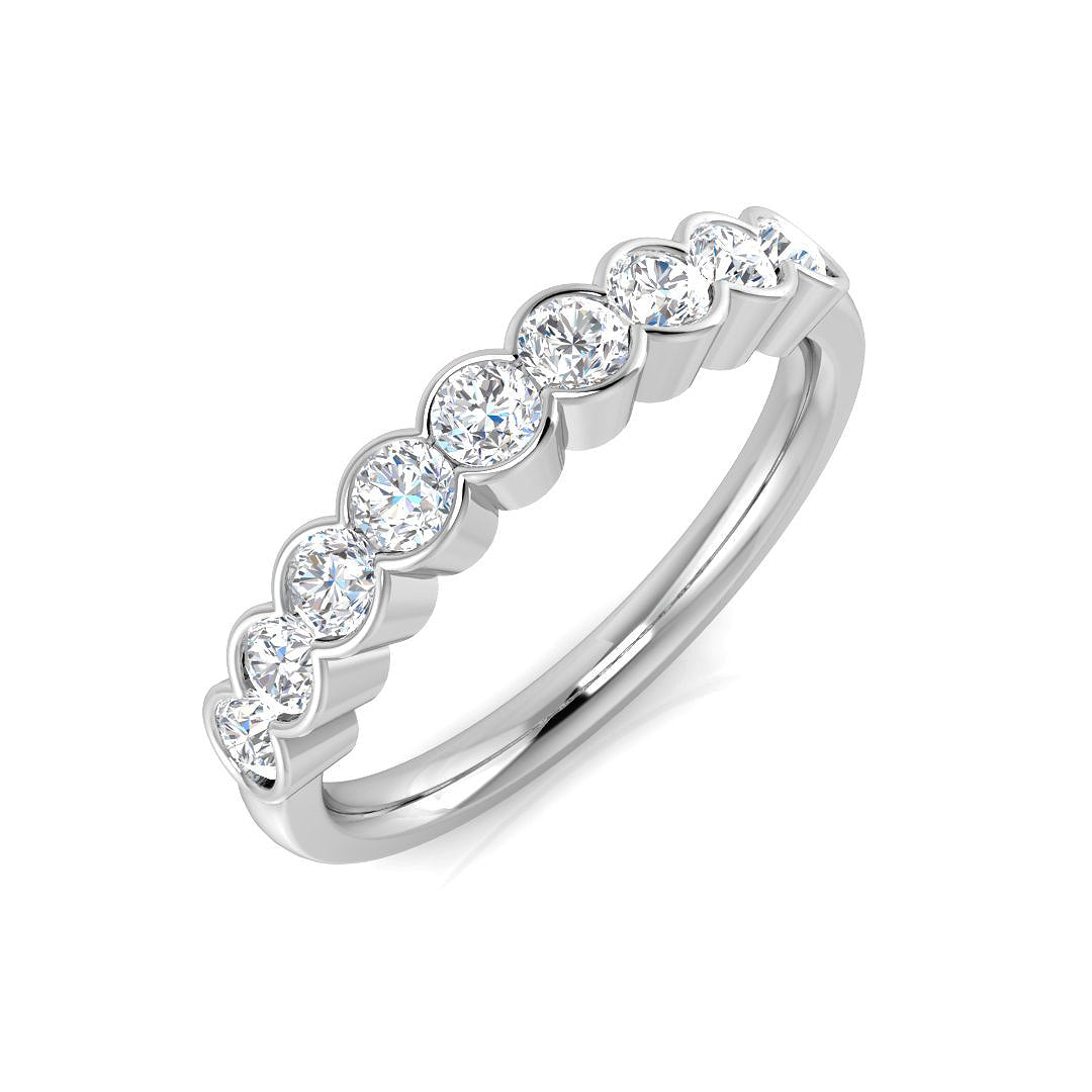 Platinum 0.60ct Laboratory Grown CVD Ring