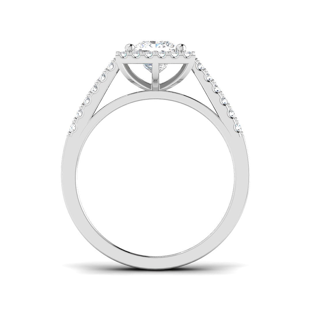 18ct White Gold 1.25ct G SI1 Diamond Ring