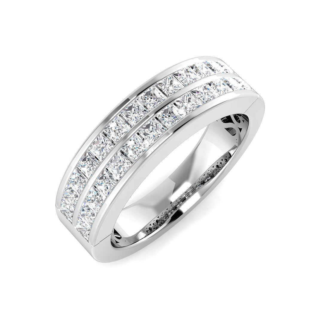 Platinum 0.85ct G SI1 Diamond Ring