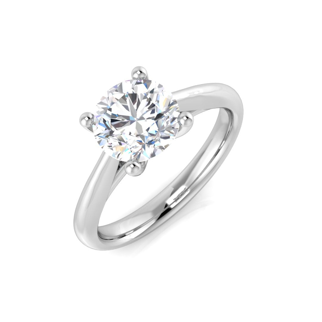 18ct White Gold 1.75ct G SI1 Diamond Ring
