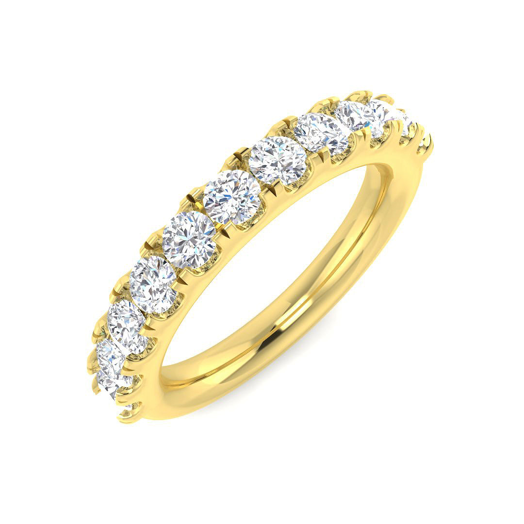18ct Yellow Gold 1.07ct G SI1 Diamond Ring