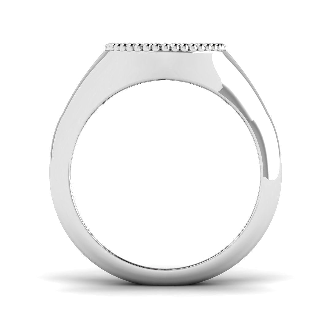 9ct White Gold 0.43ct Laboratory Grown CVD Ring