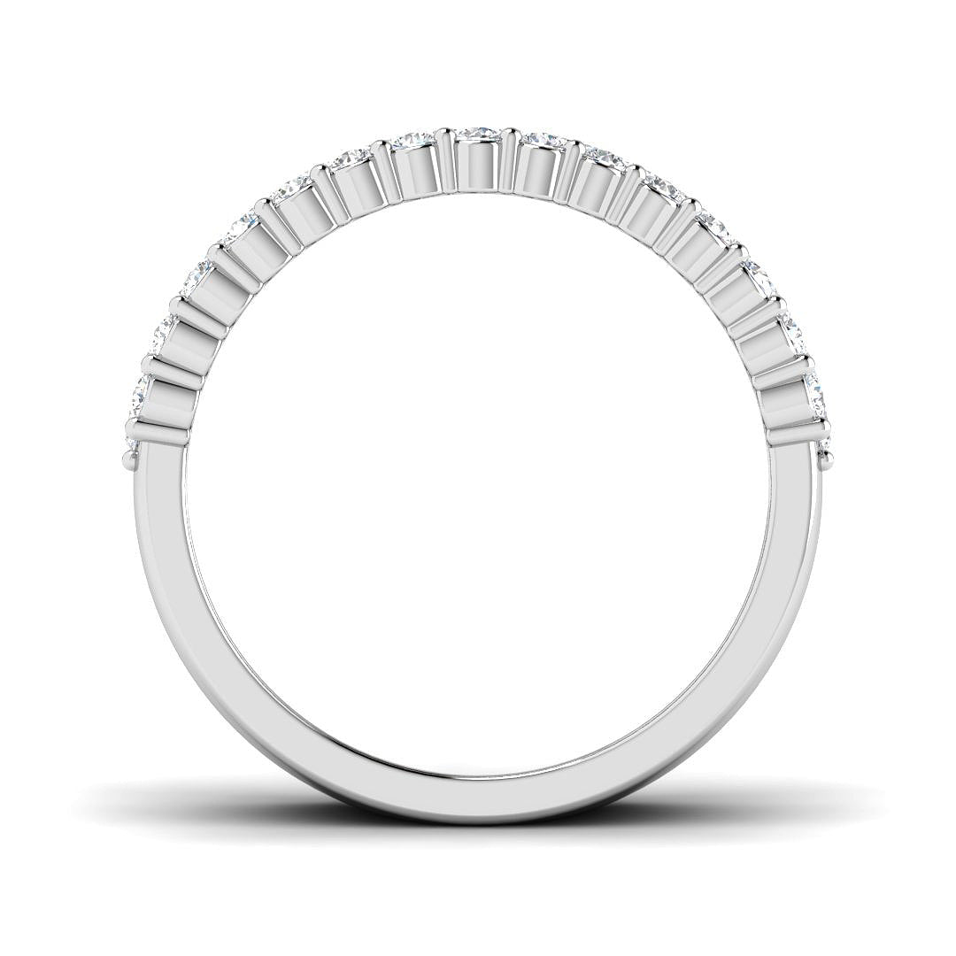 9ct White Gold 0.97ct Laboratory Grown CVD Ring