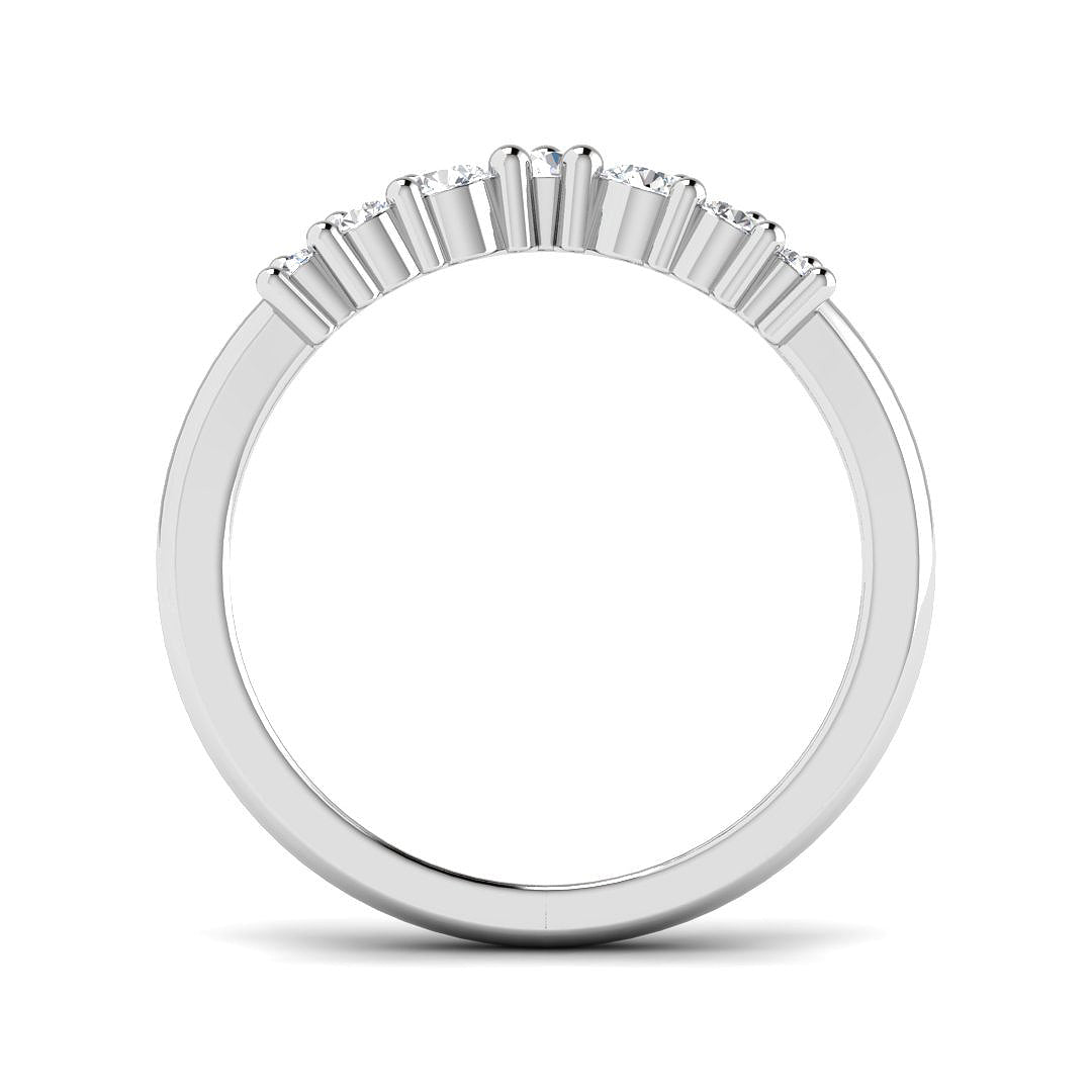 Platinum 0.47ct G SI2 Diamond Ring