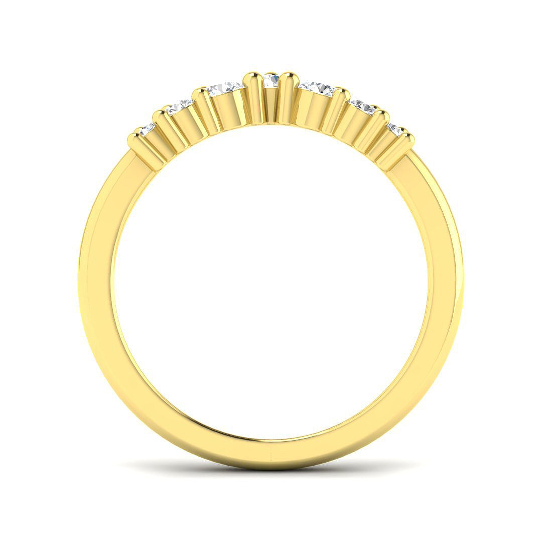 18ct Yellow Gold 0.47ct G SI2 Diamond Ring