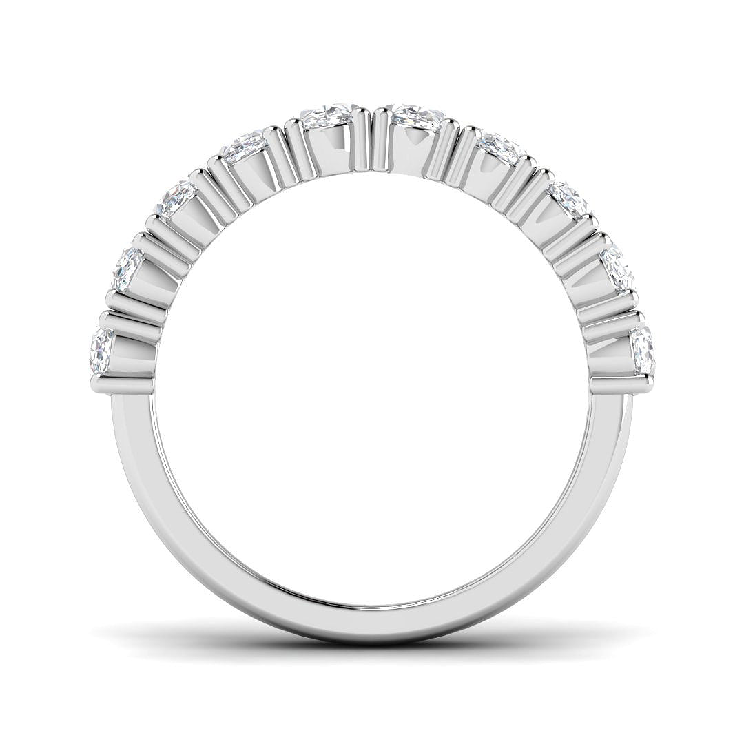 9ct White Gold 2.00ct Laboratory Grown CVD Ring