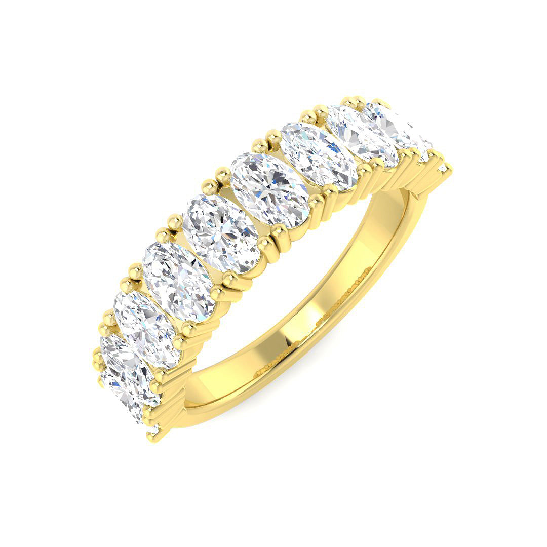 9ct Yellow Gold 1.81ct Laboratory Grown CVD Ring