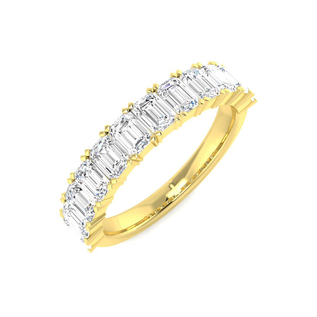 18ct Yellow Gold 1.86ct Laboratory Grown CVD Ring