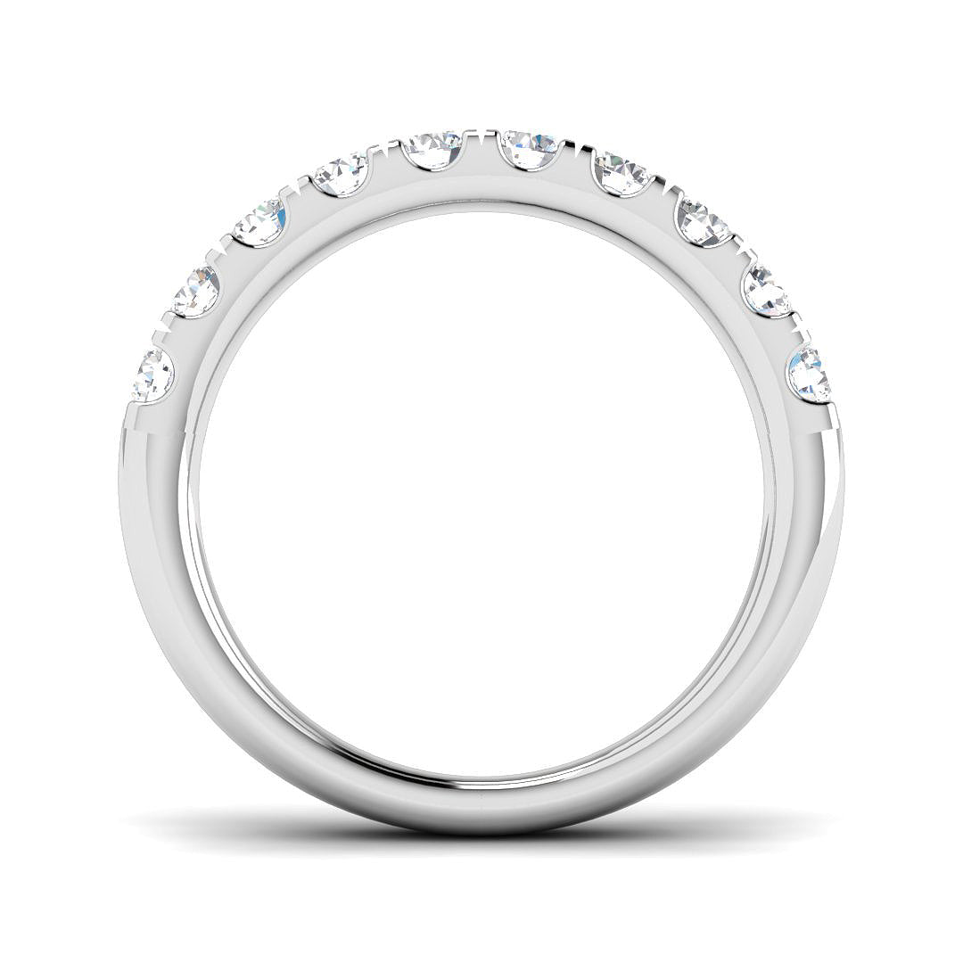 9ct White Gold 0.75ct G I1 Diamond Ring