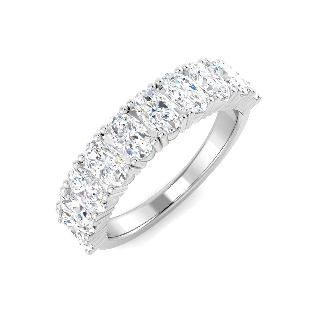9ct White Gold 1.71ct Laboratory Grown CVD Ring