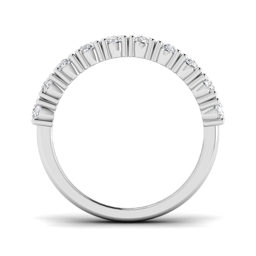 9ct White Gold 1.71ct Laboratory Grown CVD Ring