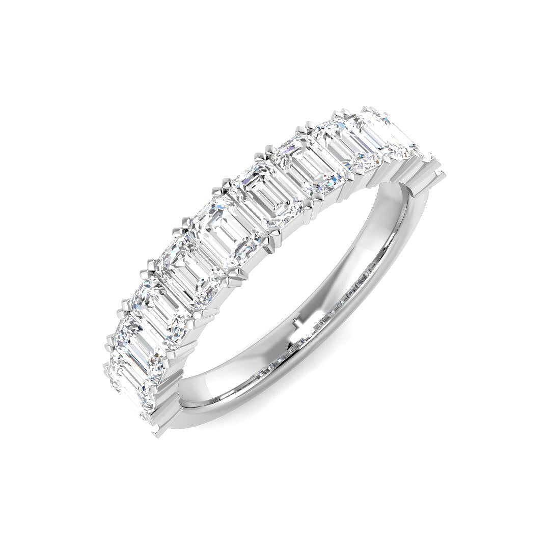 9ct White Gold 1.86ct Laboratory Grown CVD Ring
