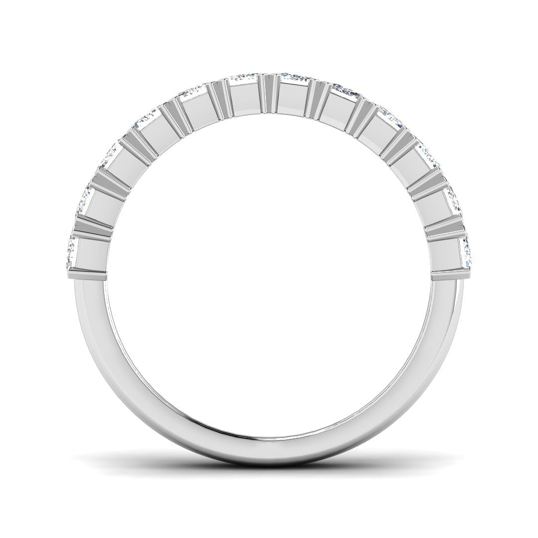 9ct White Gold 1.86ct Laboratory Grown CVD Ring