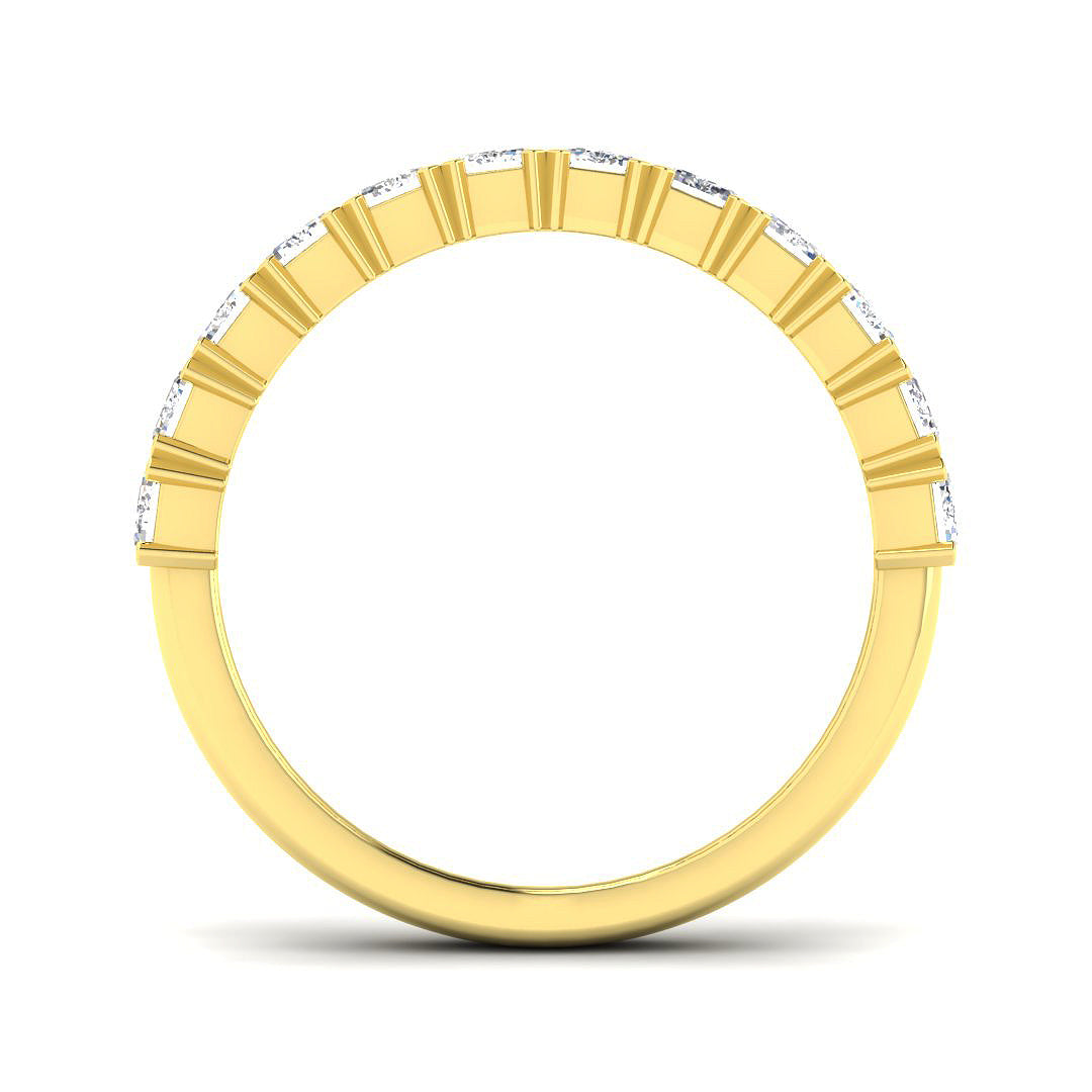 9ct Yellow Gold 1.86ct Laboratory Grown CVD Ring