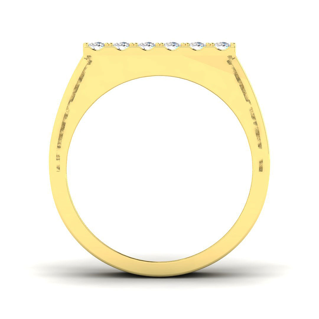 9ct Yellow Gold 1.94ct Laboratory Grown CVD Ring