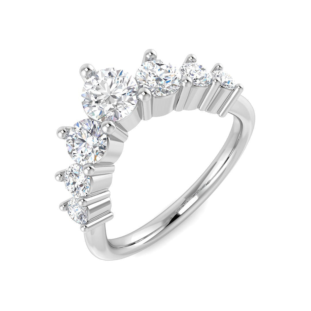 Platinum 1.34ct Laboratory Grown CVD Ring