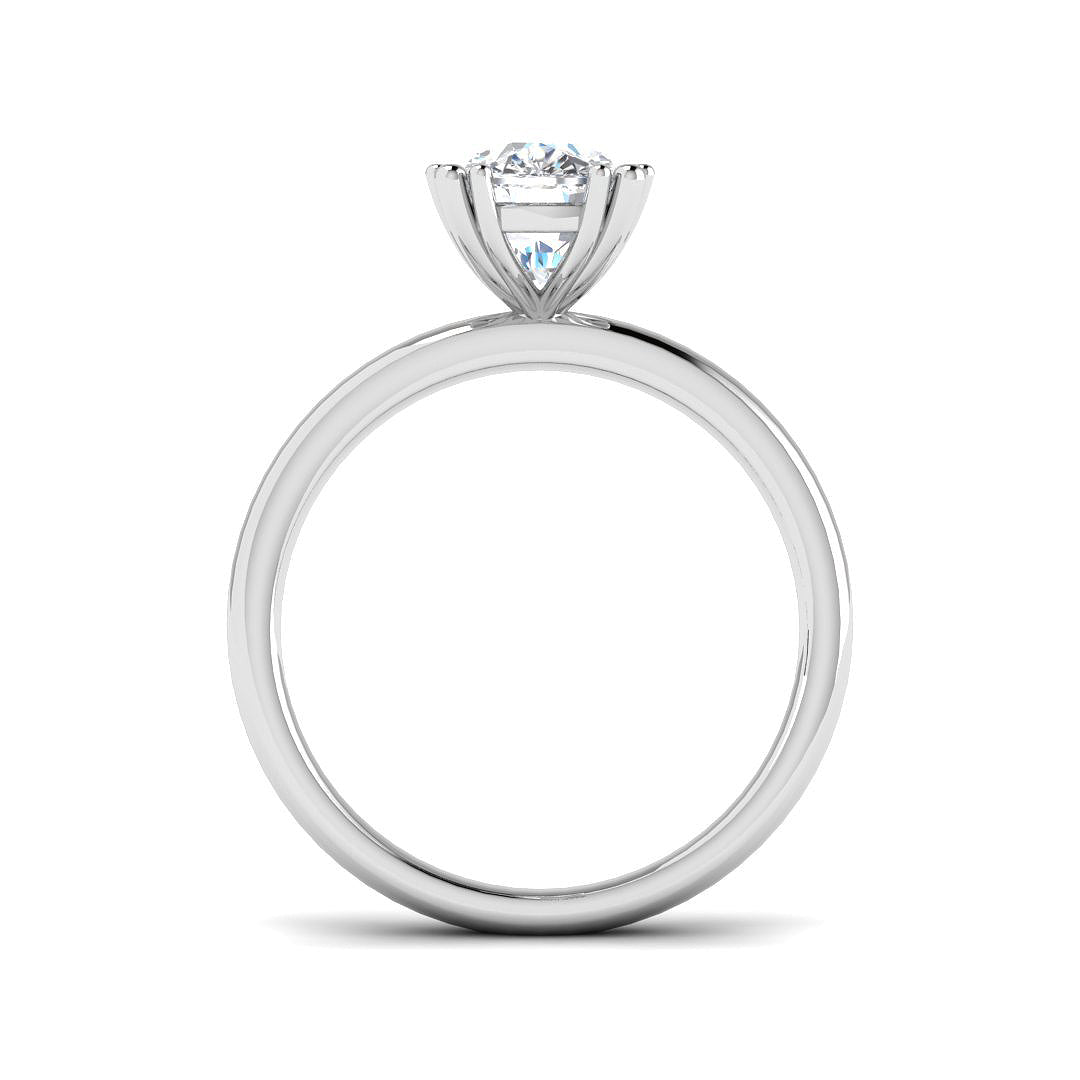 Platinum 2.01ct K VS2 Diamond Ring