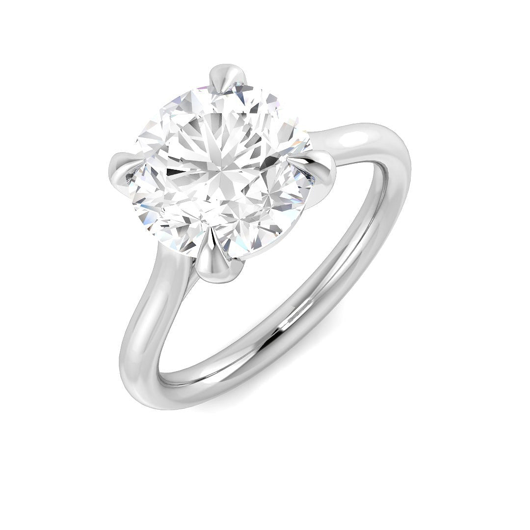 Platinum 2.72ct D I1 Diamond Ring