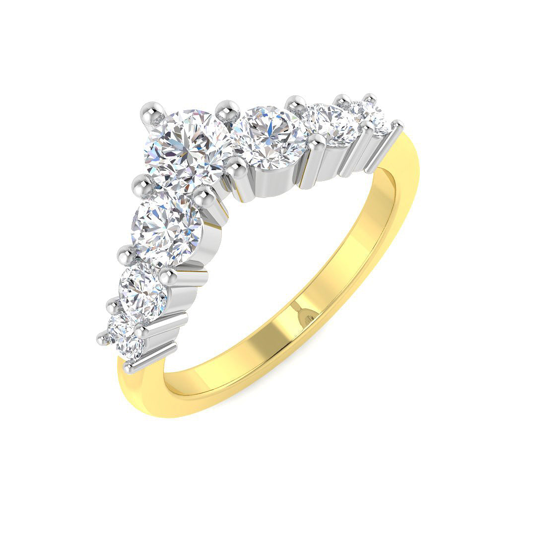 18ct Yellow Gold 1.03ct G SI2 Diamond Ring